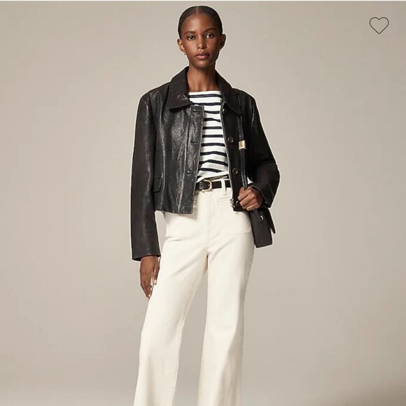 NWOT JCREW MARINER BOATNECK T-SHIRT WOMAN'S SZ 2X PLUS NAVY IVORY STRIPE - Picture 6 of 9